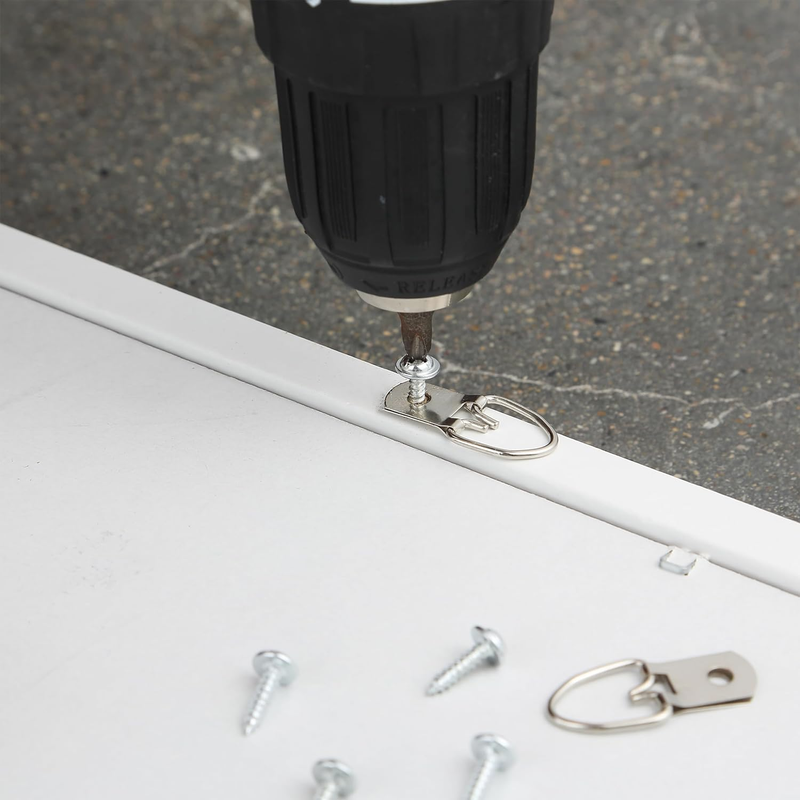 Picture Hanging Wire Kit, 100 Ft, D Rings, Heavy Duty for Frame & Art Hanging