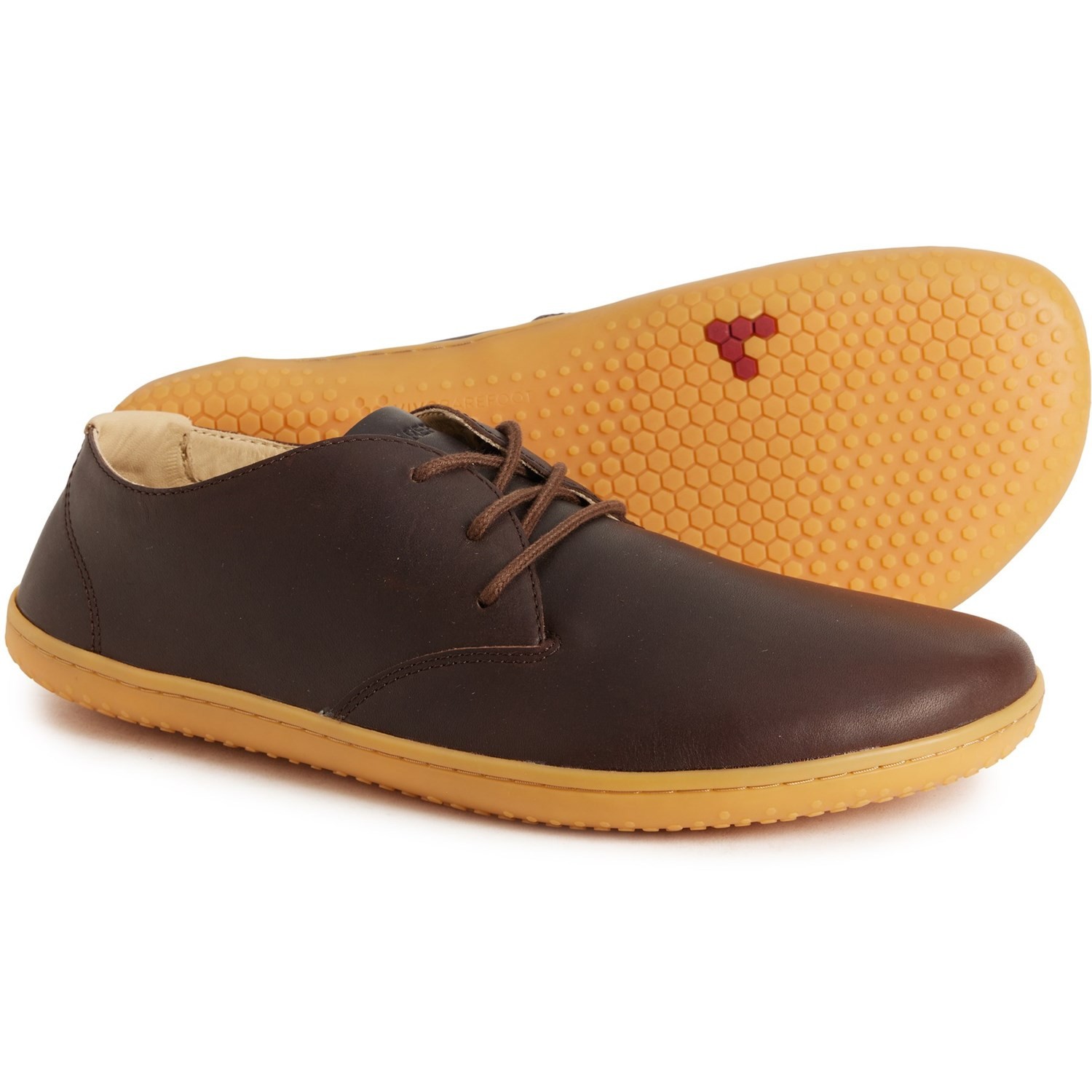 New in Box! VivoBarefoot Men's Ra IV Shoe Brown Leather Size