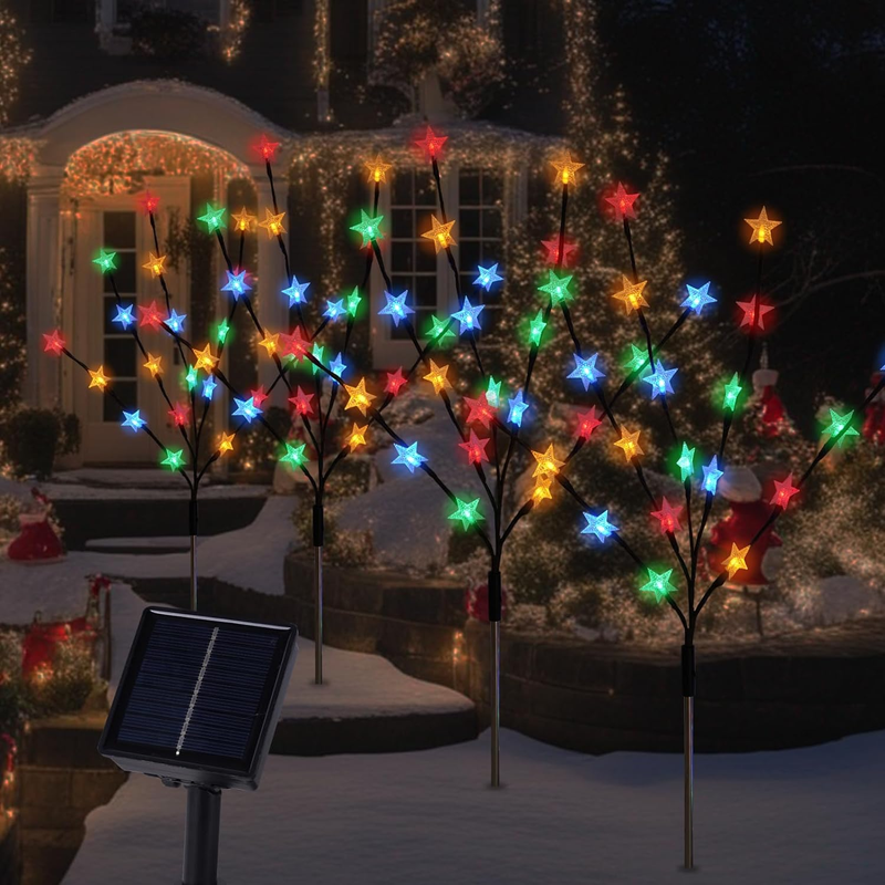 Ations Outdoor With Star Fairy Lights Yard Lawn Garden Decor