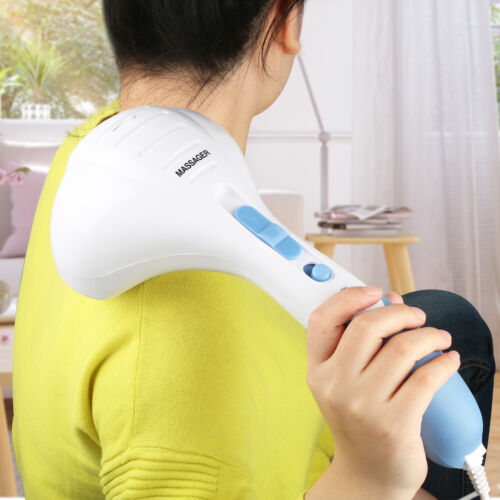 Electric Handheld Back Massager Full Body Deep Tissue Percussion Pain Relief