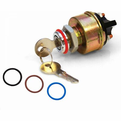 NEW UNIVERSAL IGNITION SWITCH CLARK HYSTER YALE CROWN DAEWOO KEY FORKLIFT CAT