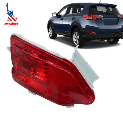 Left For Toyota RAV4 2013 2014 2015 Rear Bumper Light Lamp Reflector Driver Side