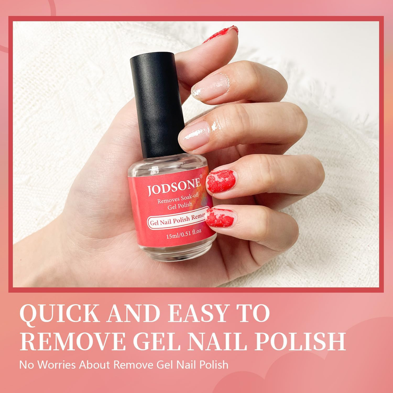 15ML Gel Nail Remover No Need Soaking or Wrapping Gel Remover for Nails 3-5 Minu