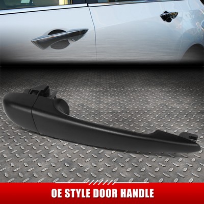 ДЛЯ 01-05 BMW 3-Й СЕРИИ ЧЕРНАЯ ТЕКСТУРИРОВАННАЯ РУЧКА ТЯГИ ПЕРЕДНЕЙ/ЗАДНЕЙ ПРАВОЙ БОКОВОЙ ДВЕРИ