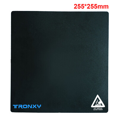Tronxy Heated Bed Hotbed Sticker Sheet Build Surface 255x 255mm for 3D Printer
