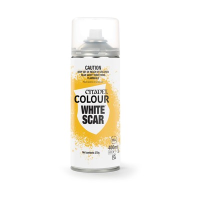 GW Citadel Spray Paint White Scar Spray New