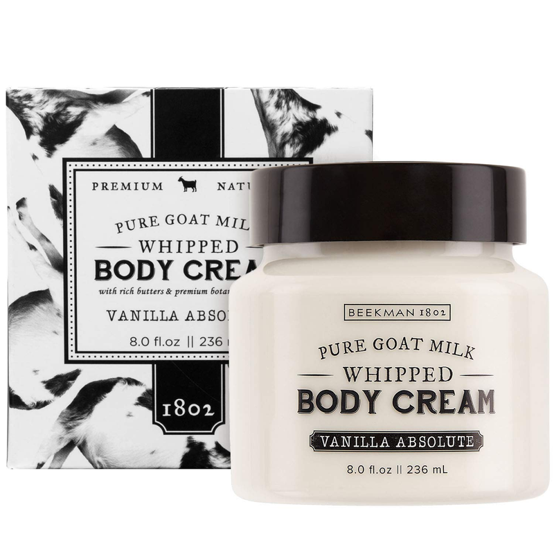 Whipped Body Cream - Vanilla Absolute - Goat Milk Body Butter, Daily Hydration