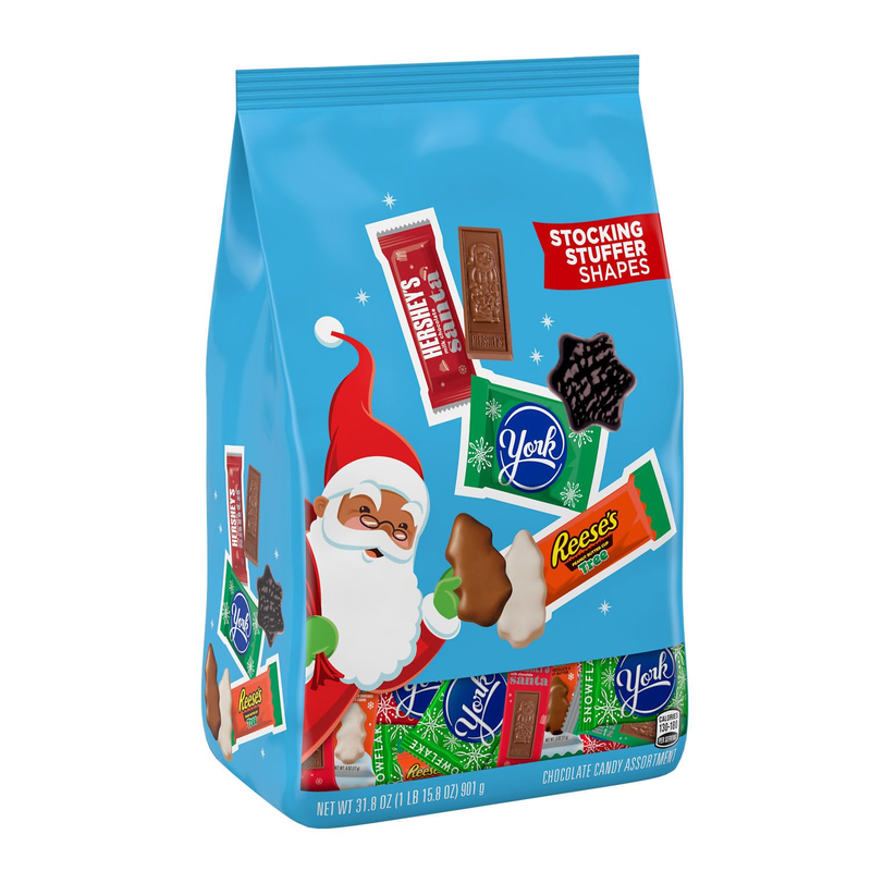 HERSHEY'S, REESE'S and YORK Assorted Flavored, Christmas Can