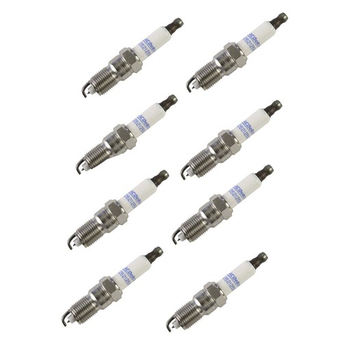 Set 8 Genuine GM ACDelco Spark Plugs 41110 OEM # 12621258