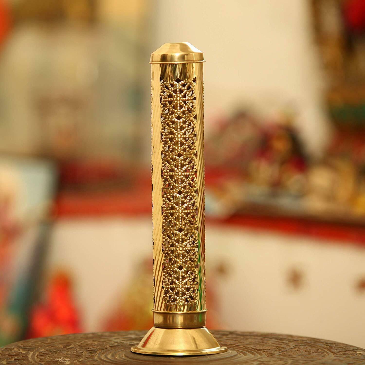 【新品未使用品】BRASS INCENSE STAND Brass Incense Stand / Cube – Front General Store