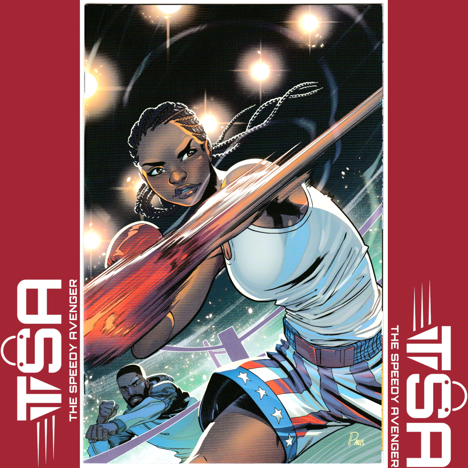 CREED THE NEXT ROUND #1 Paris Alleyne 1:10 Incentive Virgin Ratio Variant BOOM