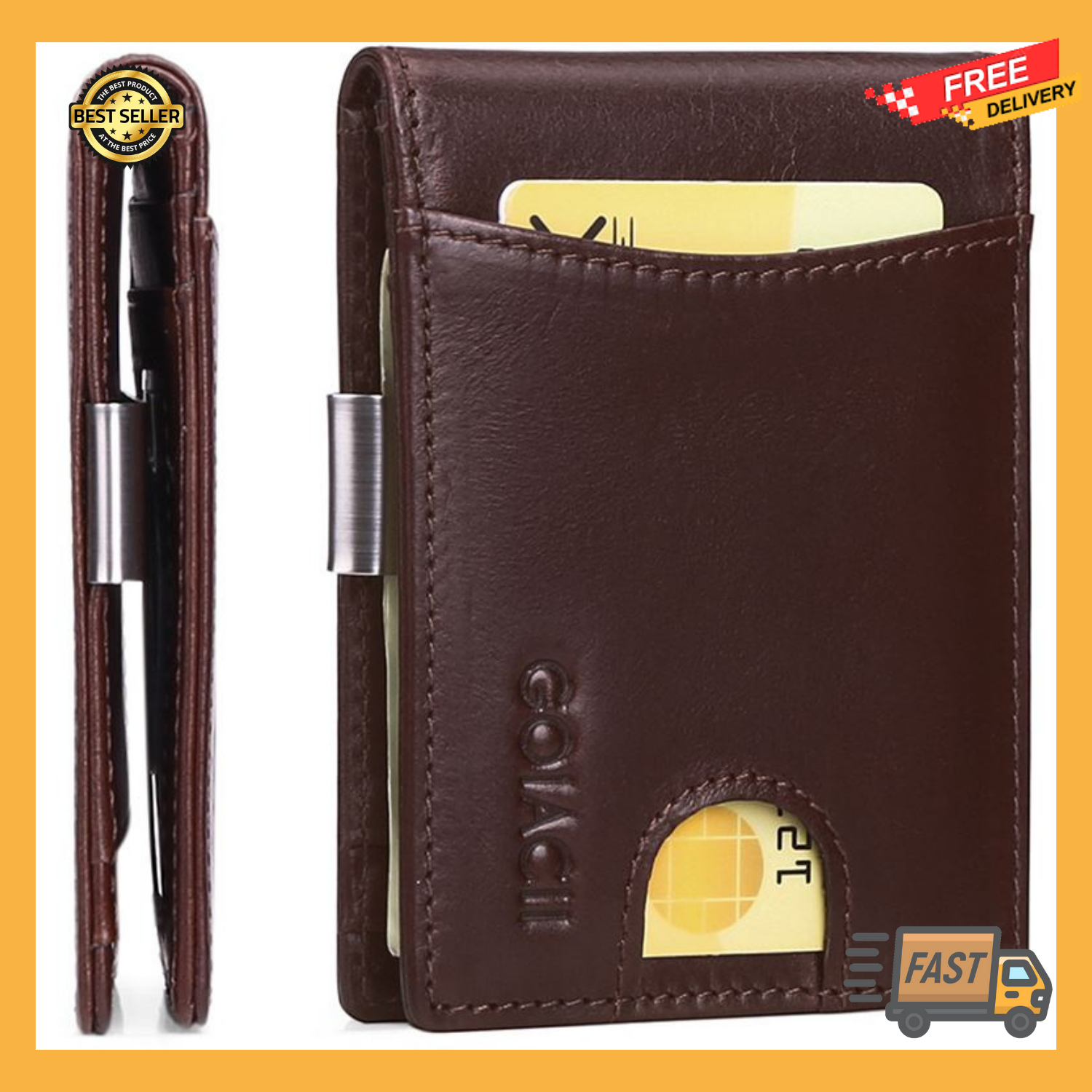 Slim Front Pocket Rfid Blocking