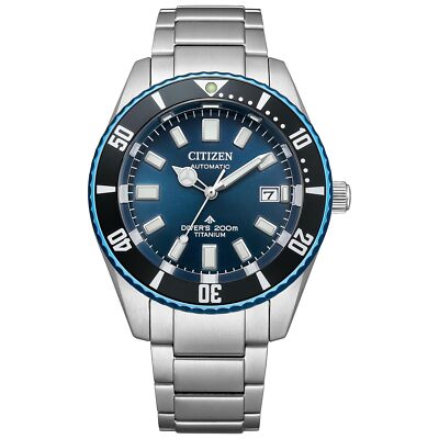 Pre-owned Citizen Promaster Marine Nb6026-56l Watch 35th Anniversary Limited Mechanical