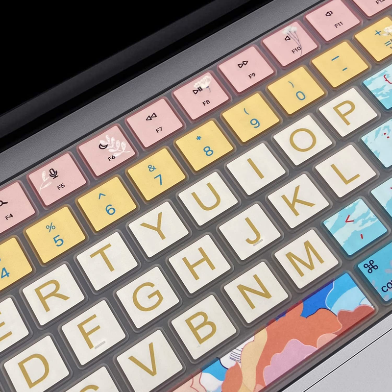 Keyboard Cover Skin for 2021 Macbook Pro 14'' (A2442 M1 Pro/Max ) & Macbook Pro