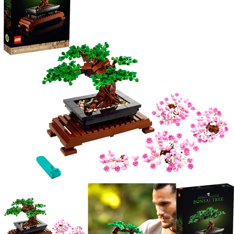 Lego bonsai cheap tree kit