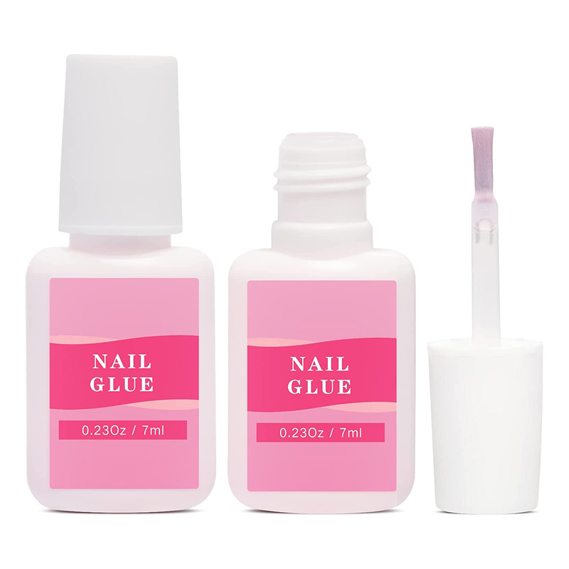 2PCS Nail Glue for Acrylic Fake Nails Vcedas 7G Strong Nail 