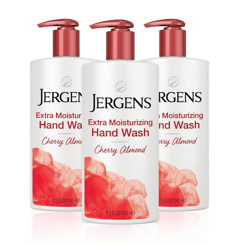 Liquid Hand Soap Cherry Almond Scent 3 Pack 8.3 Oz.