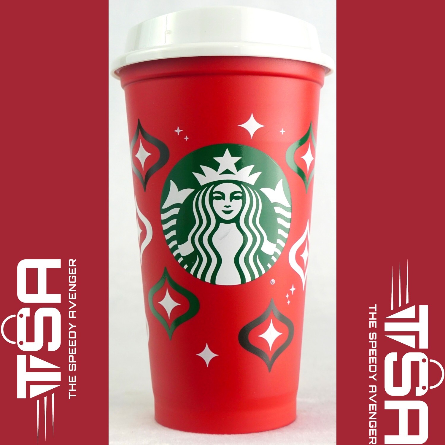 Starbucks 2023 Red Cup Reusable 16oz Christmas Holiday Grande Coffee Drinkware