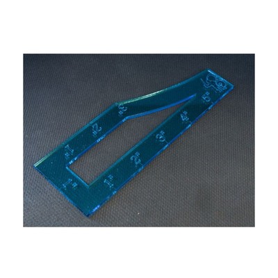 Bandua Warhammer Accessory Asu 40k Template - Blue New