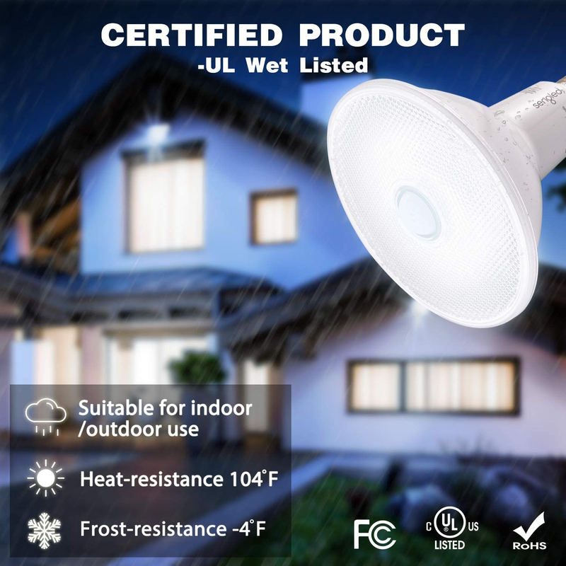 Sengled Motion Sensor Outdoor Flood Light Bulbs, Dusk to Dawn LED Security Light