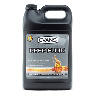 EVANS Cooling Systems EC42001 Waterless Prep Fluid, 128 fl. oz. Pack of 1