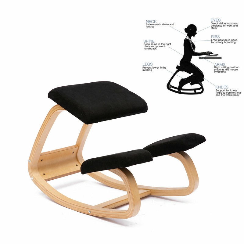 Ergonomischer Kniestuhl Bürostuhl kniender Hocker Wirbelsäulen korrektur