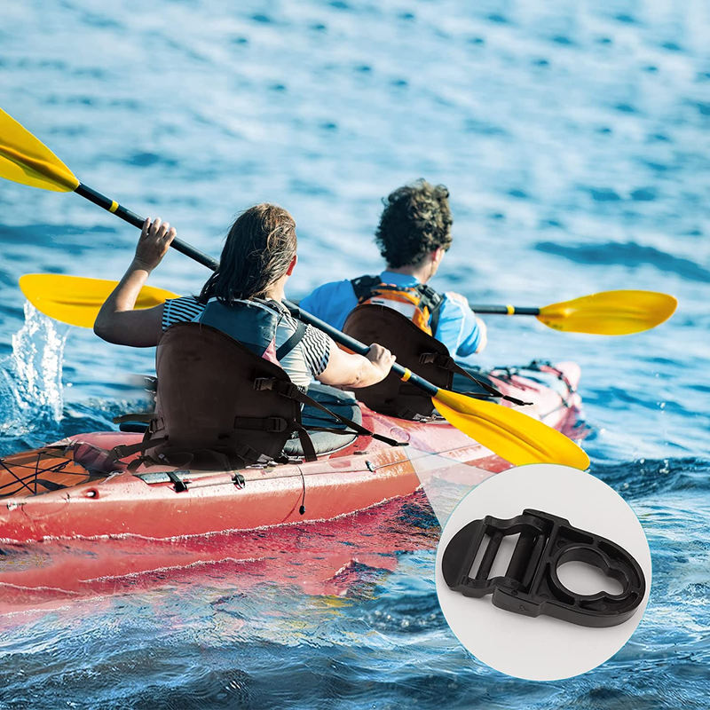 Kayak Replacement Seat Clips and Hooks Fits Lifetime Emotion (Pack of 2
