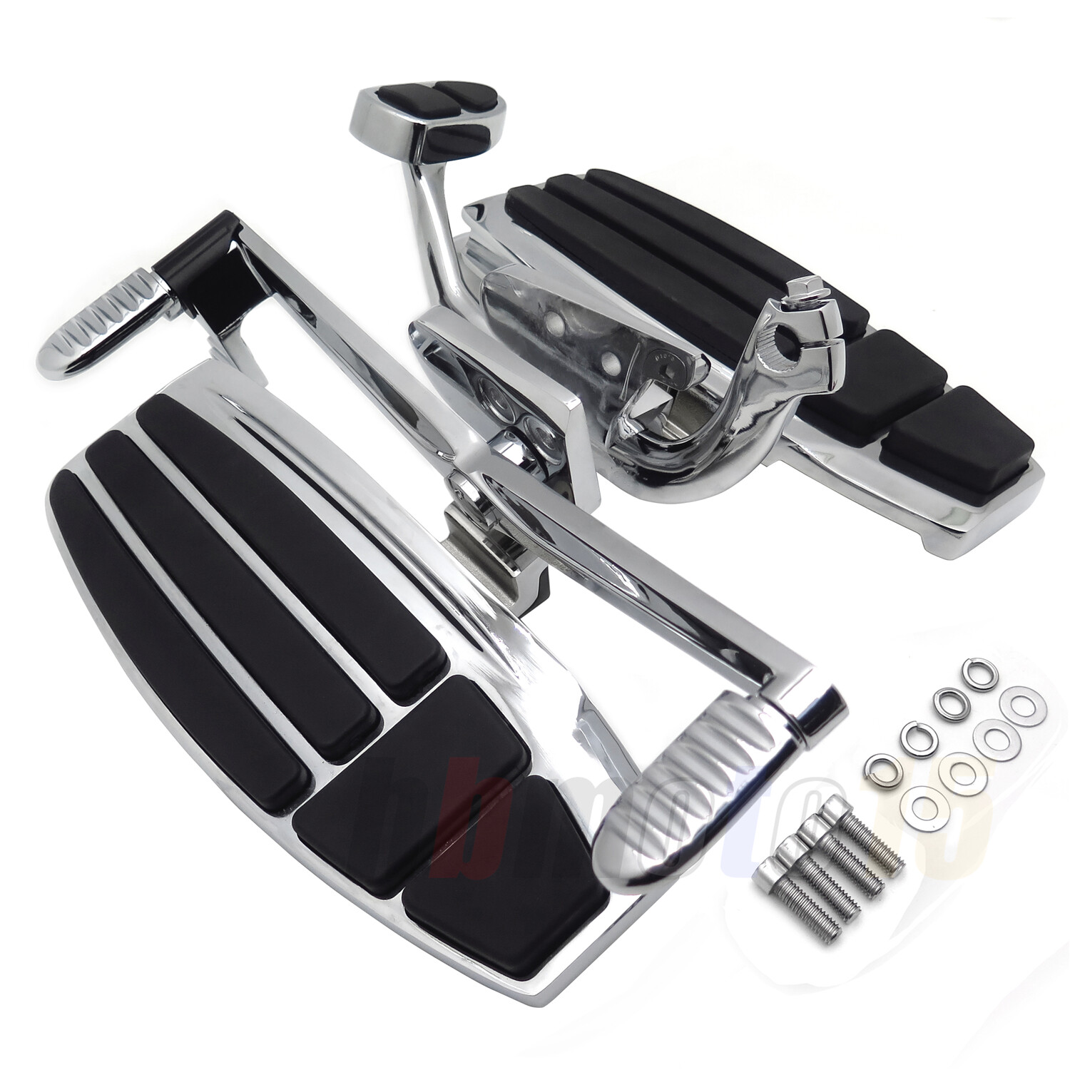 Chrome Front Foot Board Driver Floorboard For Honda Goldwing
