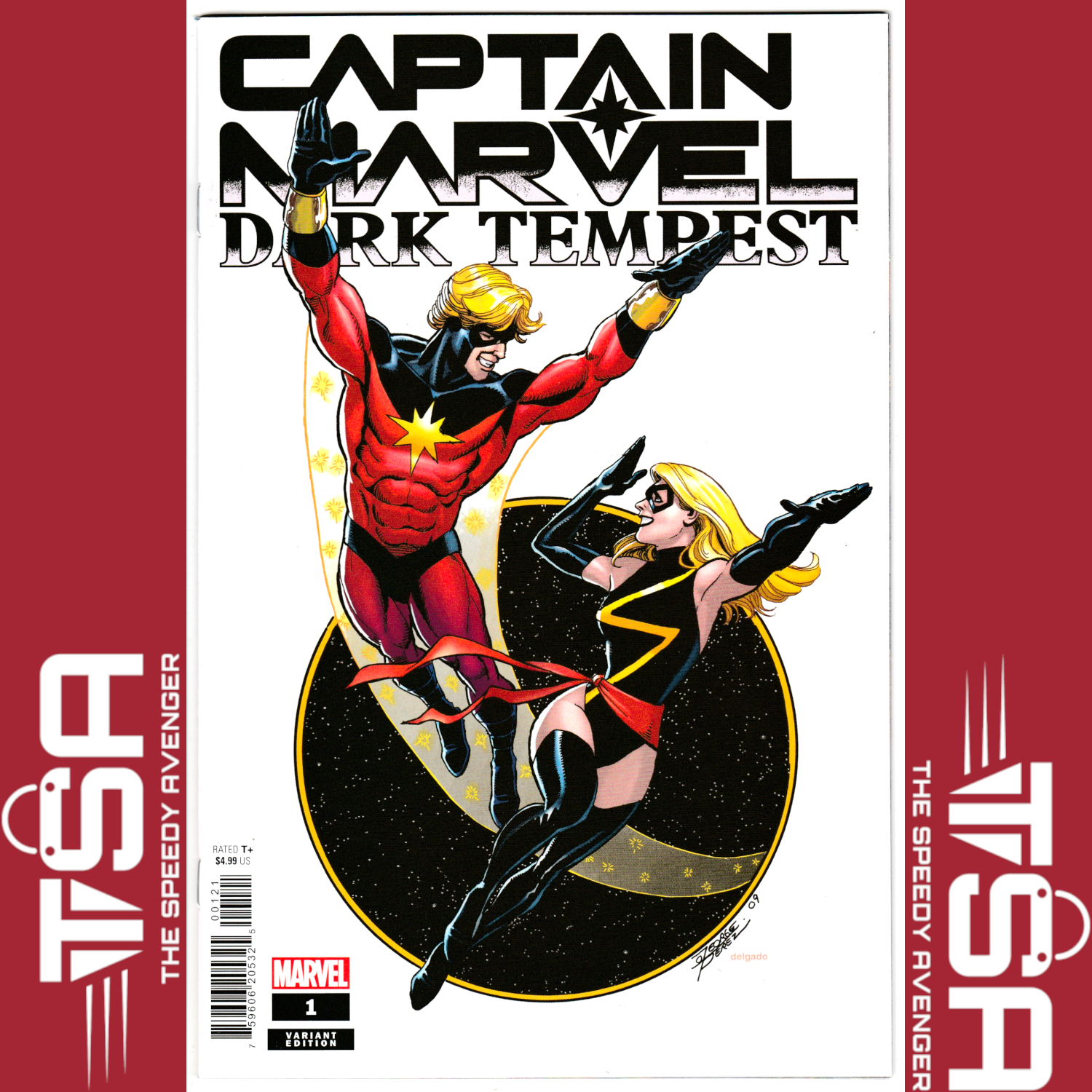 CAPTAIN MARVEL DARK TEMPEST #1 George Pérez Variant 2023 KEY FIRST APP NADA