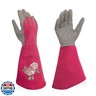 Intra-FIT Rose Pruning Gloves Thorn Proof, Embroidery Leather Gardening Gloves with Extra Long Forearm Protection