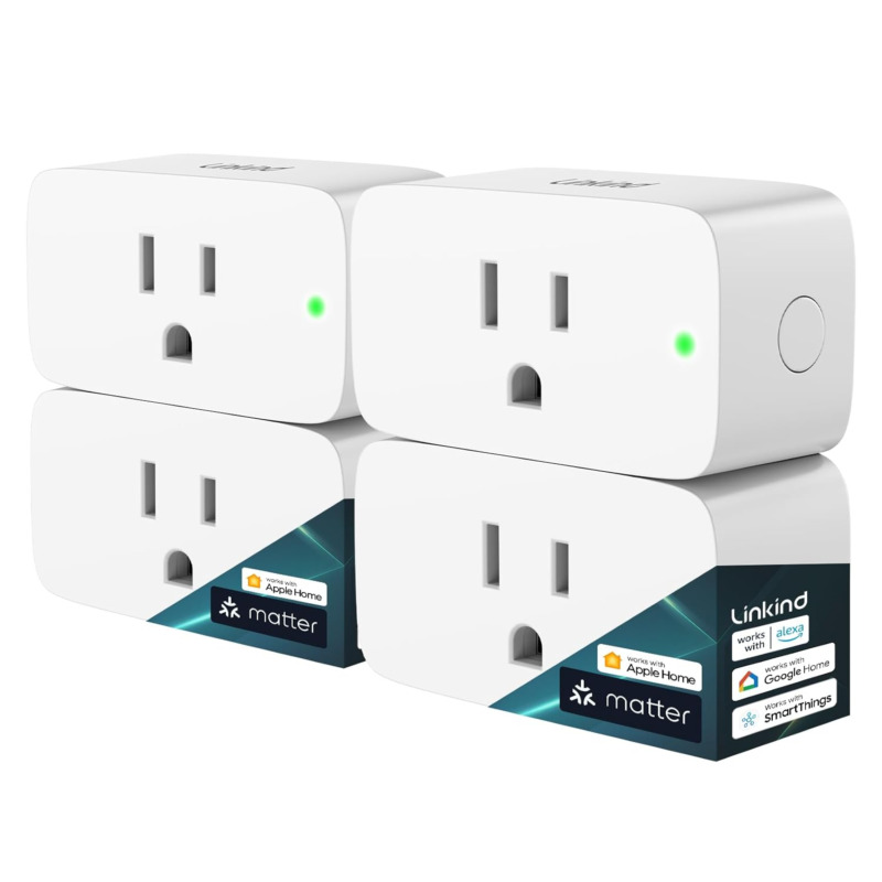 Smart Plug Work with Apple Home Siri Alexa Google Home