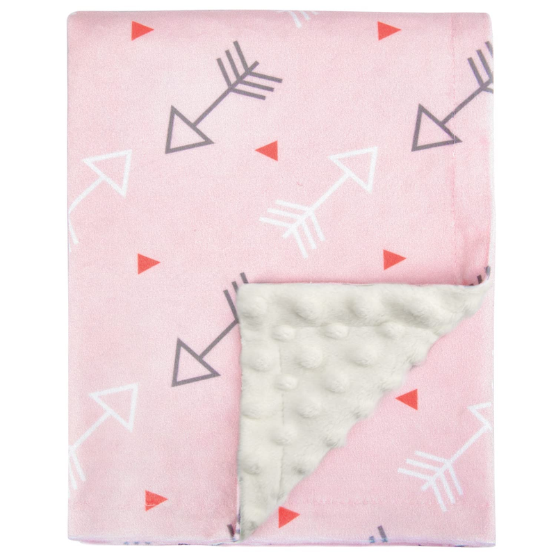 For Girls Super Soft Minky With Double Layer Dotted Backing, Cute P