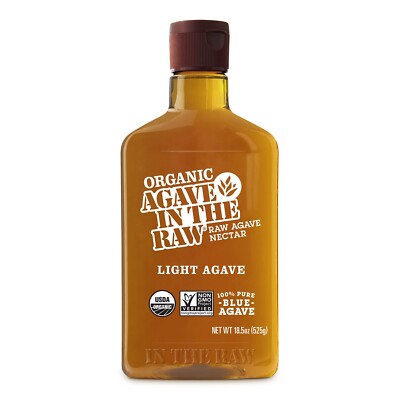 Agave In The Raw Light Organic Agave Nectar Sweetener | Blue Raw Light 18.5oz