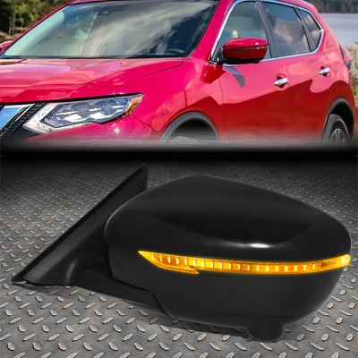 [Питание+обогрев +Указатель поворота] Для 17-20 Зеркал левой боковой двери водителя Nissan Rogue