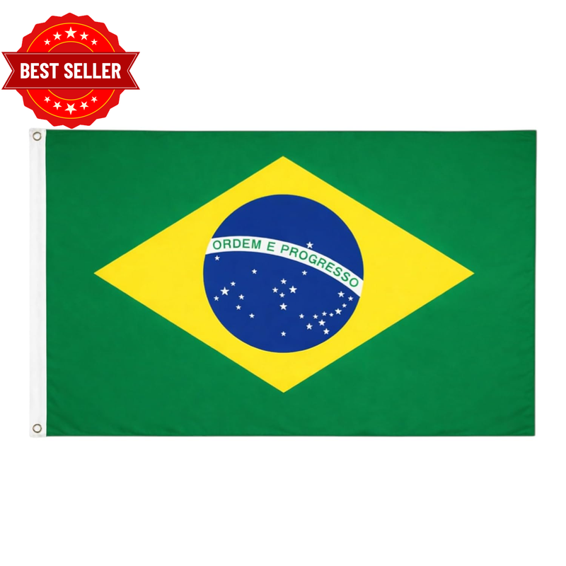 Brazil Flag 90 X 150 Cm Brazilian National Pride Indoor Outdoor Home Garden Even