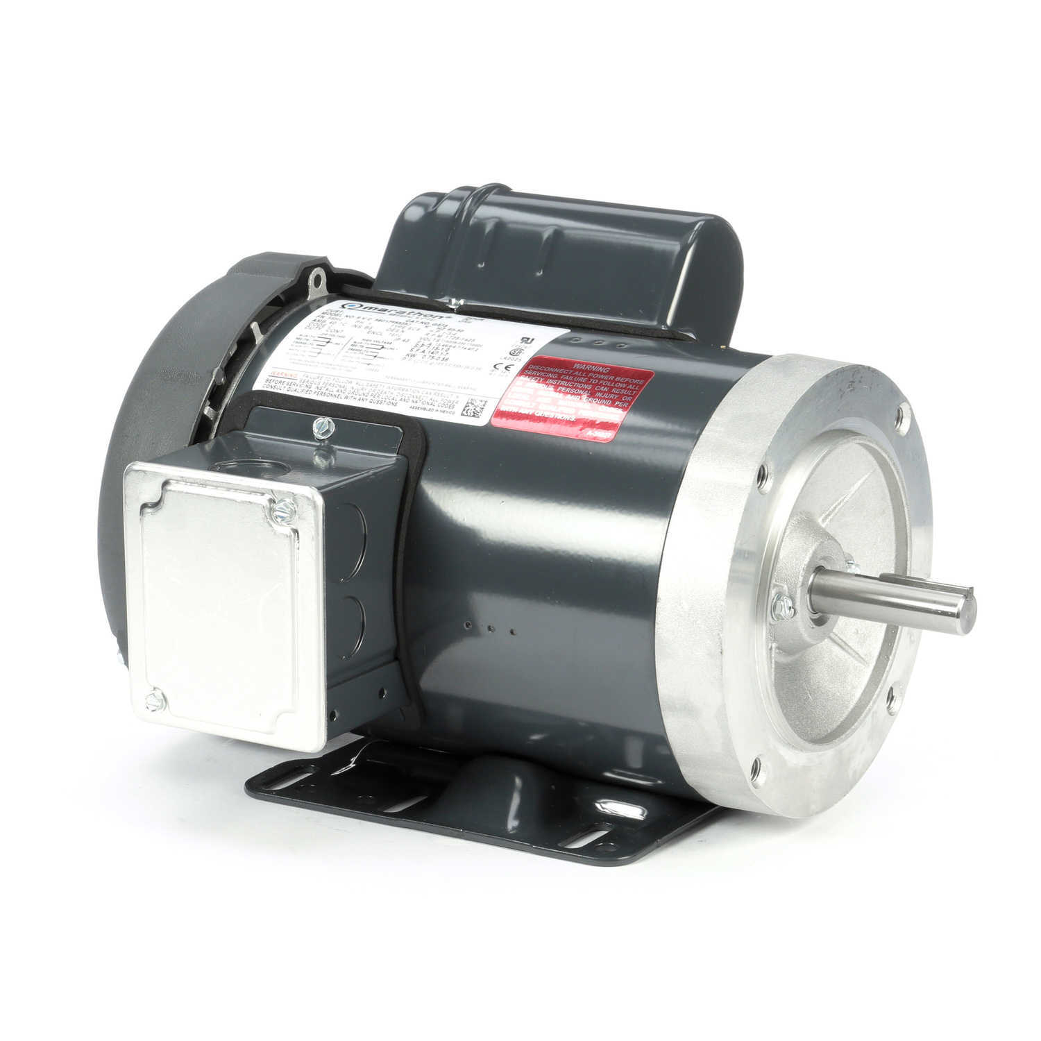 Marathon G573 Electric Motor 1 HP 1725 Rpm 1PH 115/208-230 V
