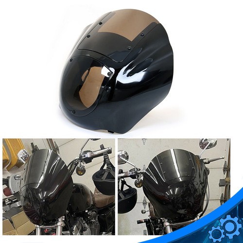 Ветровое стекло с четвертью обтекателя фары для Harley Sportster XL 88-UP Dyna 95-05