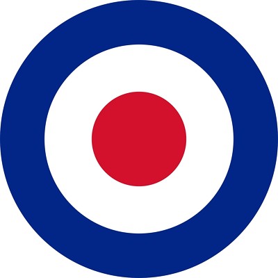 Royal Air Force ( RAF ) Roundel Decal / Sticker