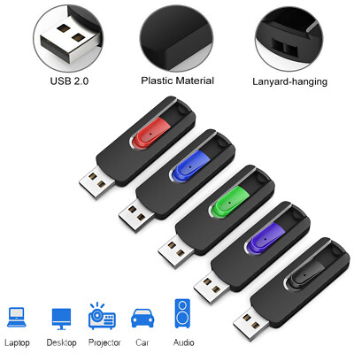LOT 1GB,2GB,4GB, 8GB, 32GB, 64GB 128GB USB Flash Drive Memory Stick Thumb Drives