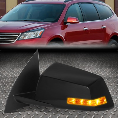 [Питание+обогрев+Сигнал поворота] Для зеркала левой боковой двери Chevy Traverse 09-14