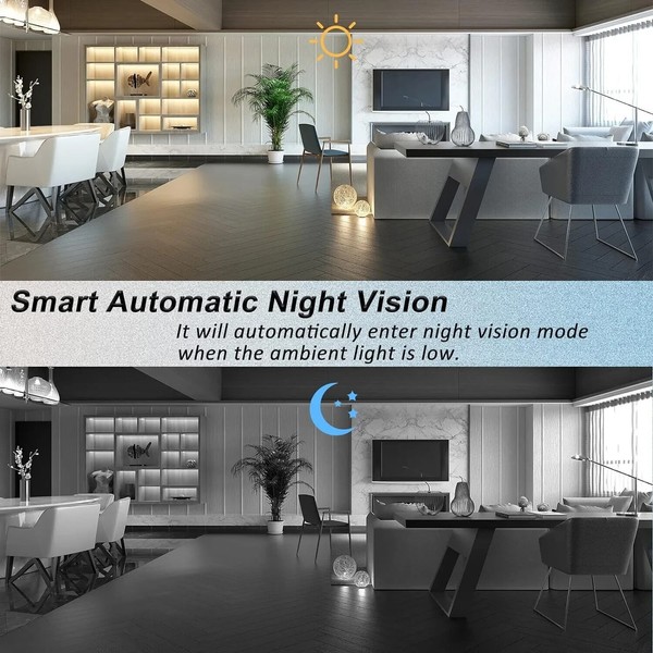 Mini Spy Hidden Camera 4K WiFi Nanny Cam Wireless PIR Small Home Security Camera - Image 15