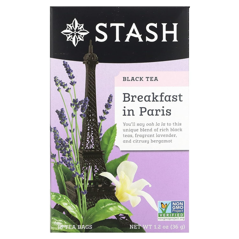 Breakfast In Paris Black Tea, 18 Count