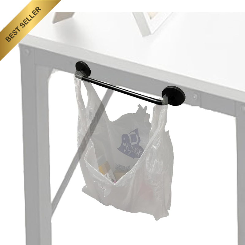 Magnetic Trash Bag Holder, Table Side Plastic Bag Holder,Grocery Bag Holder for