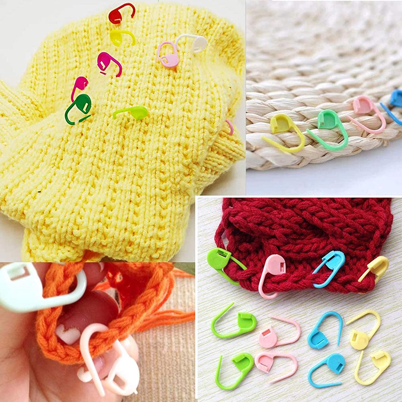 120 PCS Crochet Markers, Premium Knitting Stitch Markers, Mix Colors Crochet