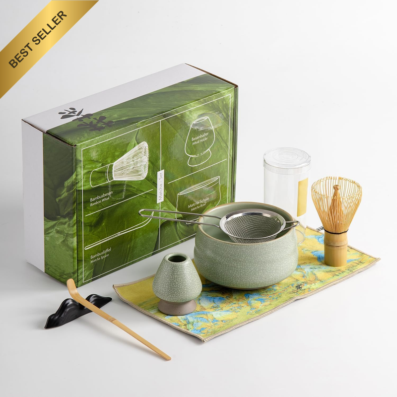 Japanese Matcha Ceremony Accessory, Matcha Whisk, Traditional Scoop (Chashaku), 
