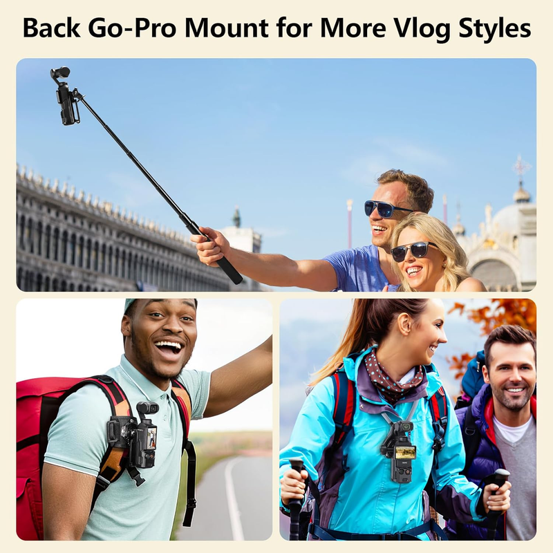 Magnetic Mount Stand Compatible with DJI Osmo Pocket 3, Upgraded Pocket3 Accesso