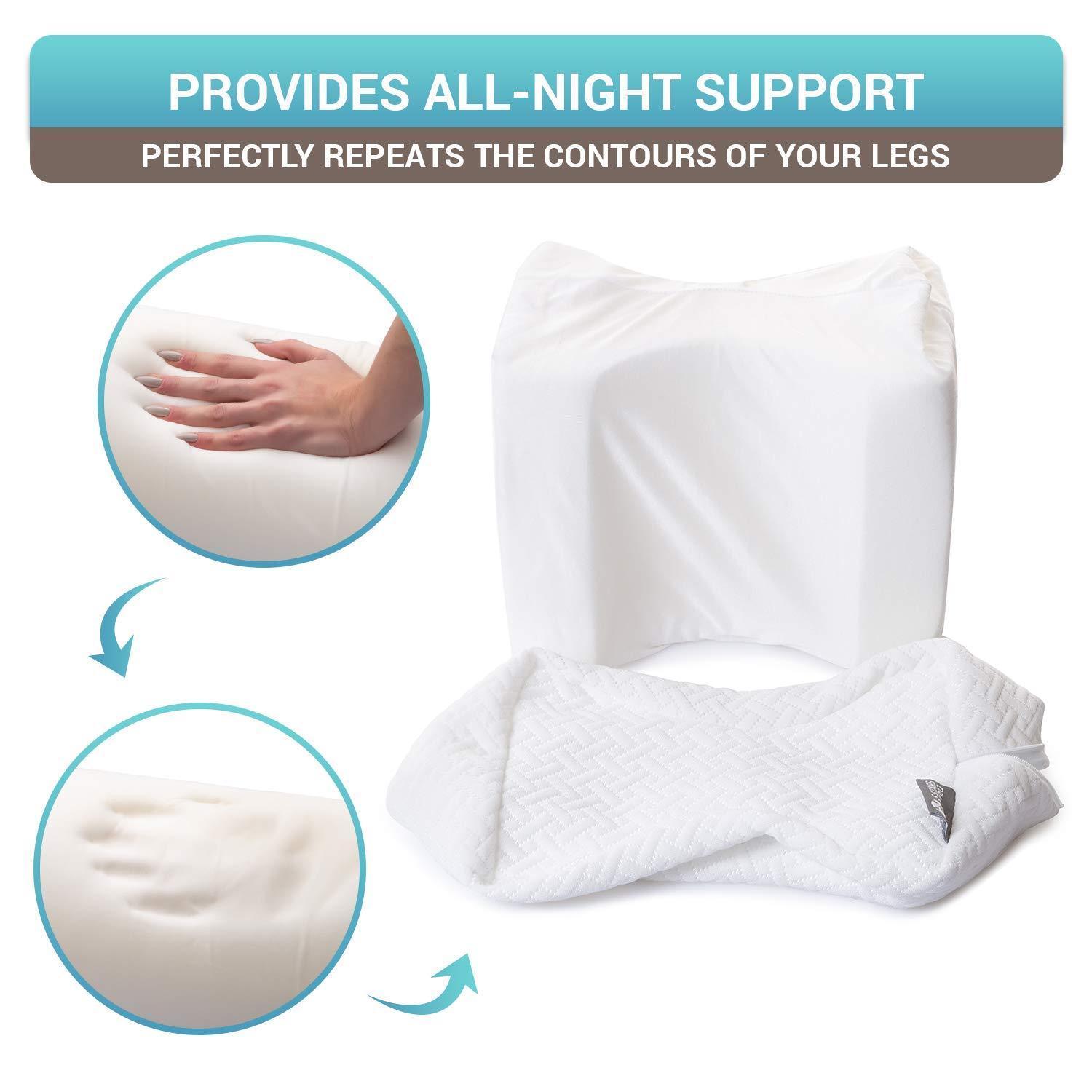 Knee Pillow Leg Pillow For Sleeping Cushion Support Between Side