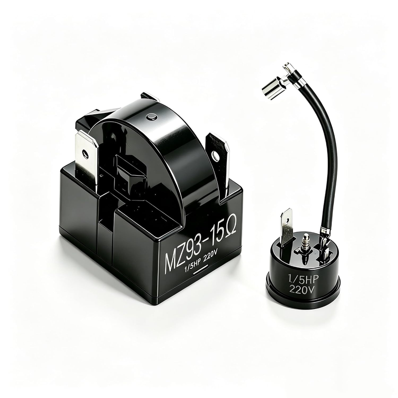 PTC Start Relay 1/5HP for Portable Freezer Car Refrigerator Cooler
