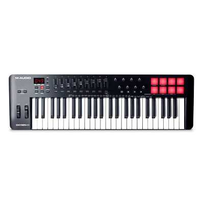 M-Audio Oxygen 49 MkV 49-Key USB MIDI Controller Keyboard with Auto-Mapping