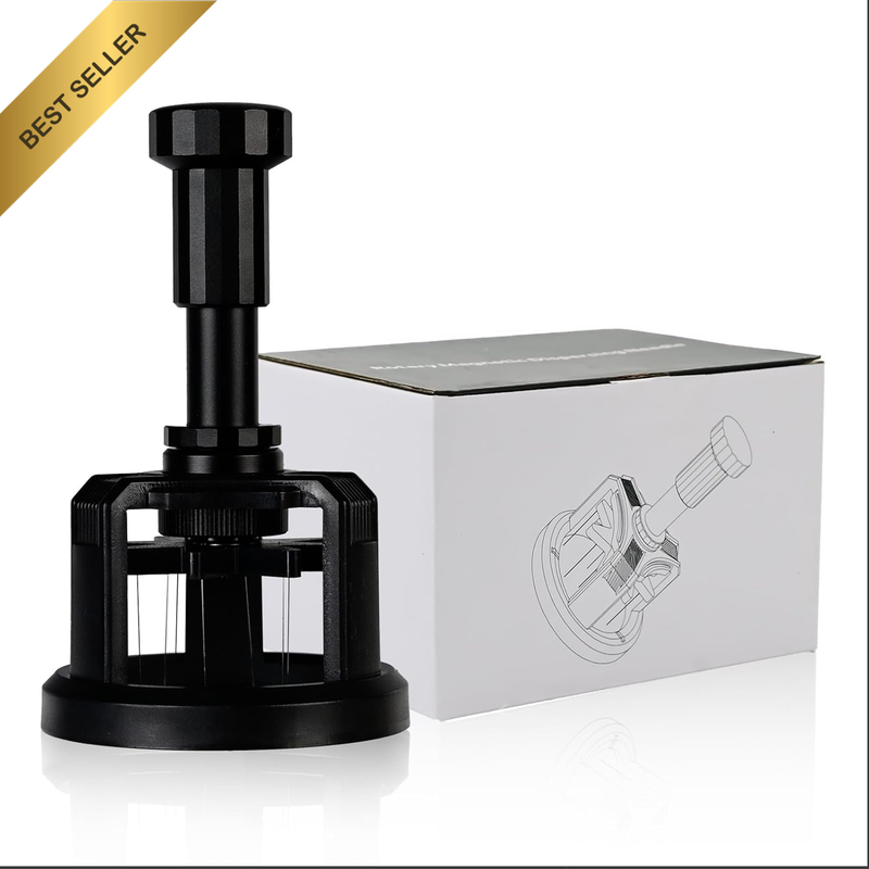 54Mm WDT Coffee Distribution Tool, Press & Rotate Espresso Stirrer, Compatible w
